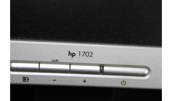 pc HP xw4300 Workstation, met tft-scherm, paswoord niet gekend